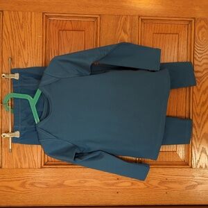 REI blue long underwear